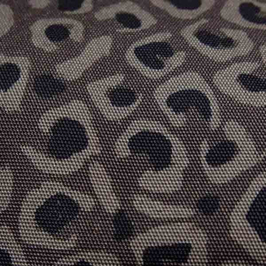 GUCCI Clutch bag Canvas, leather gray business bag Leopard print unisex(Unisex) Used Authentic