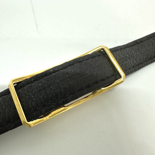 LOUIS VUITTON bracelet M6623 Damier canvas Brown Bracelet Sign It Women Used Authentic