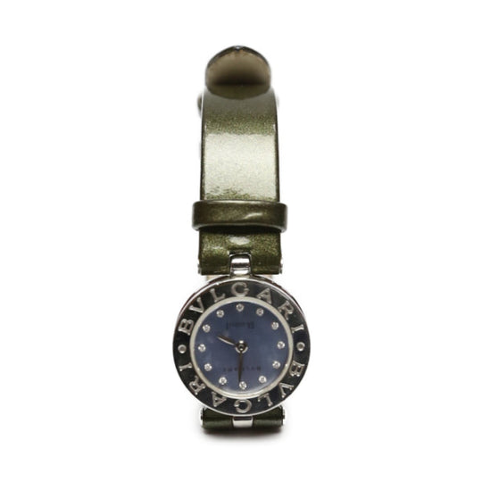 BVLGARI Watches MP7358 enamel Stainless Steel Silver B.zero1 Shell dial BZ22S Women Used Authentic