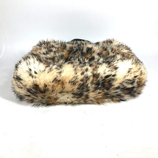 LOUIS VUITTON Handbag M50818 Mouton, Leather beige animal collection Sac Plat Mouton Women Used Authentic