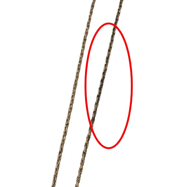 Christian Dior Necklace Gold, fake pearls gold Necklace fake pearl Women Used Authentic