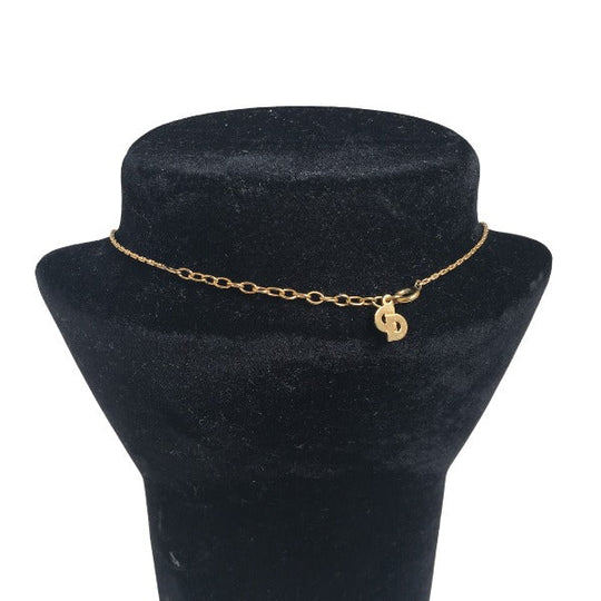 Christian Dior Necklace Gold, fake pearls gold Necklace fake pearl Women Used Authentic