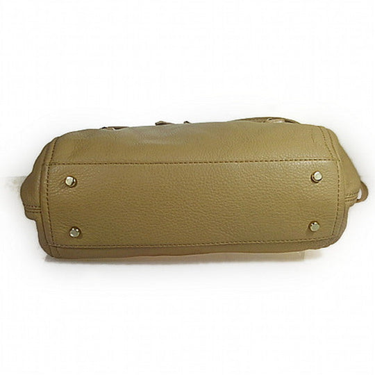 Kate Spade Handbag leather khaki Shoulder Bag 2WAY Women Used Authentic