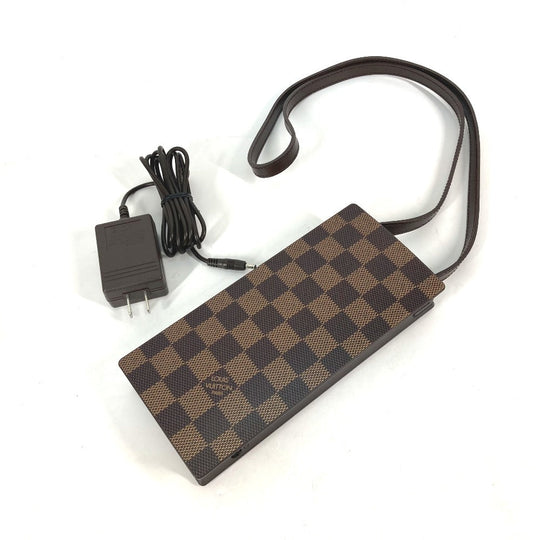 LOUIS VUITTON Other miscellaneous goods Plastic, PVC Brown CELUX VIP Customer Damier Backpack Clavier 25th Anniversary Staff Limited PC mens(Unisex) Used Authentic