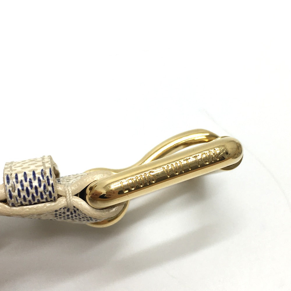 LOUIS VUITTON Waist bag M9835 Damier Azur Canvas white Saint Tulle Pochette Solo Women(Unisex) Used Authentic