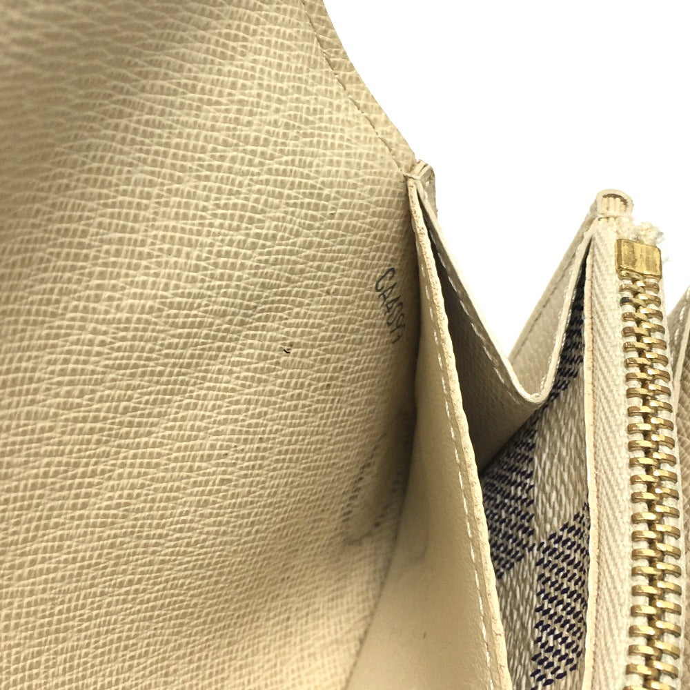 LOUIS VUITTON Waist bag M9835 Damier Azur Canvas white Saint Tulle Pochette Solo Women(Unisex) Used Authentic