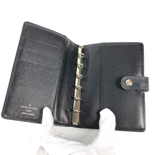 LOUIS VUITTON Notebook cover R21130 Damier Grafitto Canvas black Damier Grafitte Illustre Agenda PM Women Used Authentic