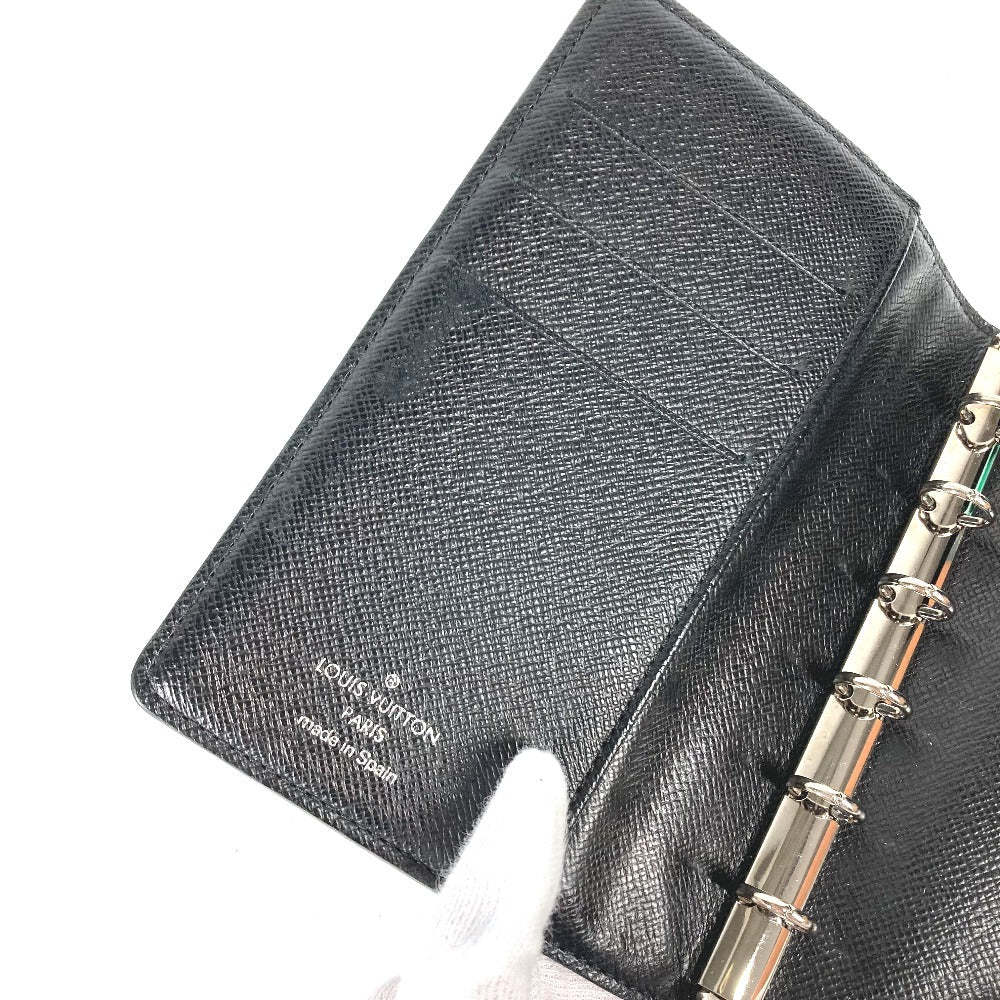 LOUIS VUITTON Notebook cover R21130 Damier Grafitto Canvas black Damier Grafitte Illustre Agenda PM Women Used Authentic
