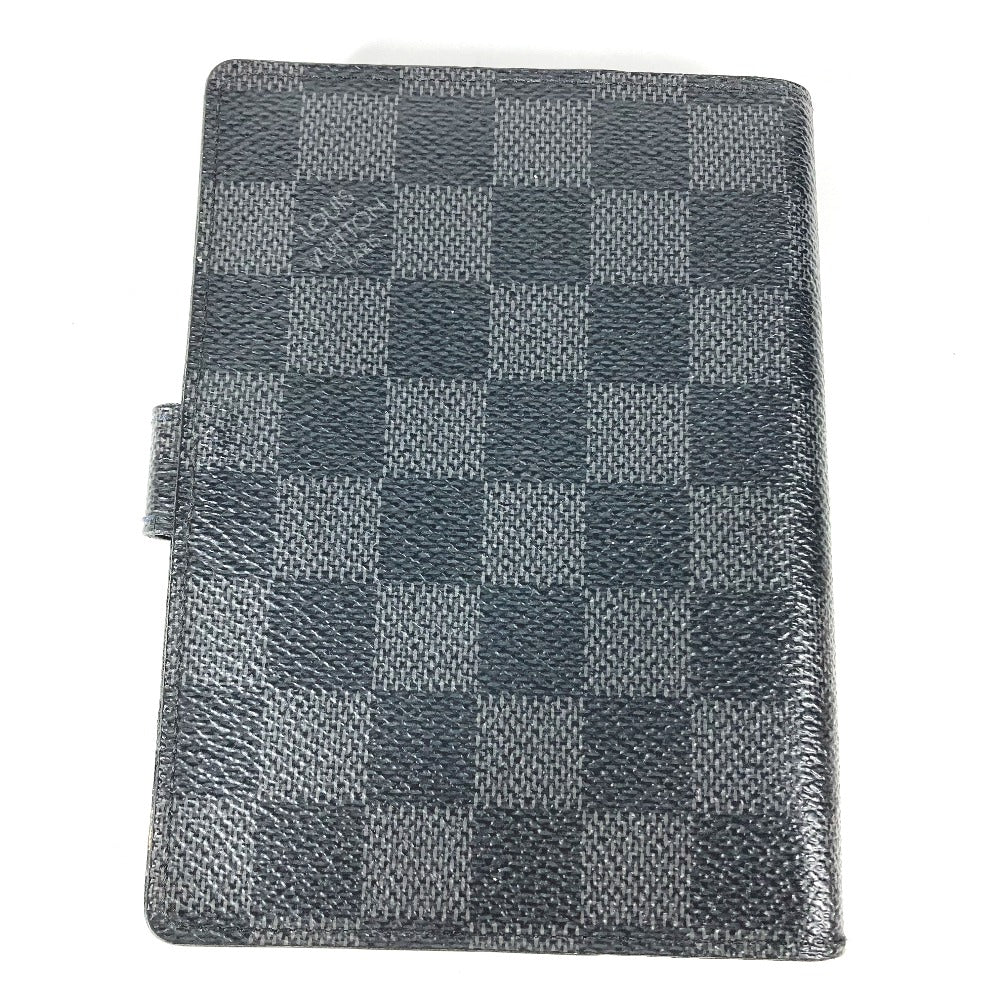 LOUIS VUITTON Notebook cover R21130 Damier Grafitto Canvas black Damier Grafitte Illustre Agenda PM Women Used Authentic