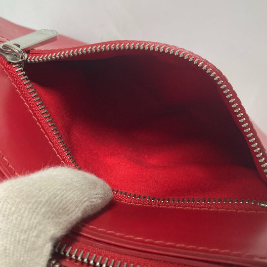 LOUIS VUITTON Shoulder Bag M5927E Epi Leather Red Epi Turen GM Women Used Authentic