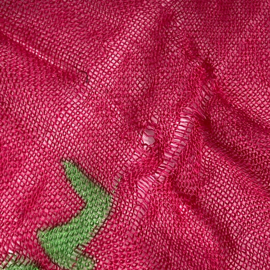 LOUIS VUITTON Stall M72379 Cashmere, Silk pink Shawl fringe Etoll rose graffiti Women Used Authentic