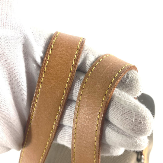 LOUIS VUITTON Boston Duffel bag M93064 Damier Jean Canvas khaki Damier Jean Akatan mens Used Authentic