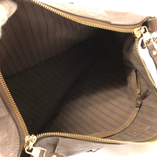 LOUIS VUITTON Handbag M43409 Monogram Ann Platt Leather Brown Monogram Unplant Remunize PM Women Used Authentic