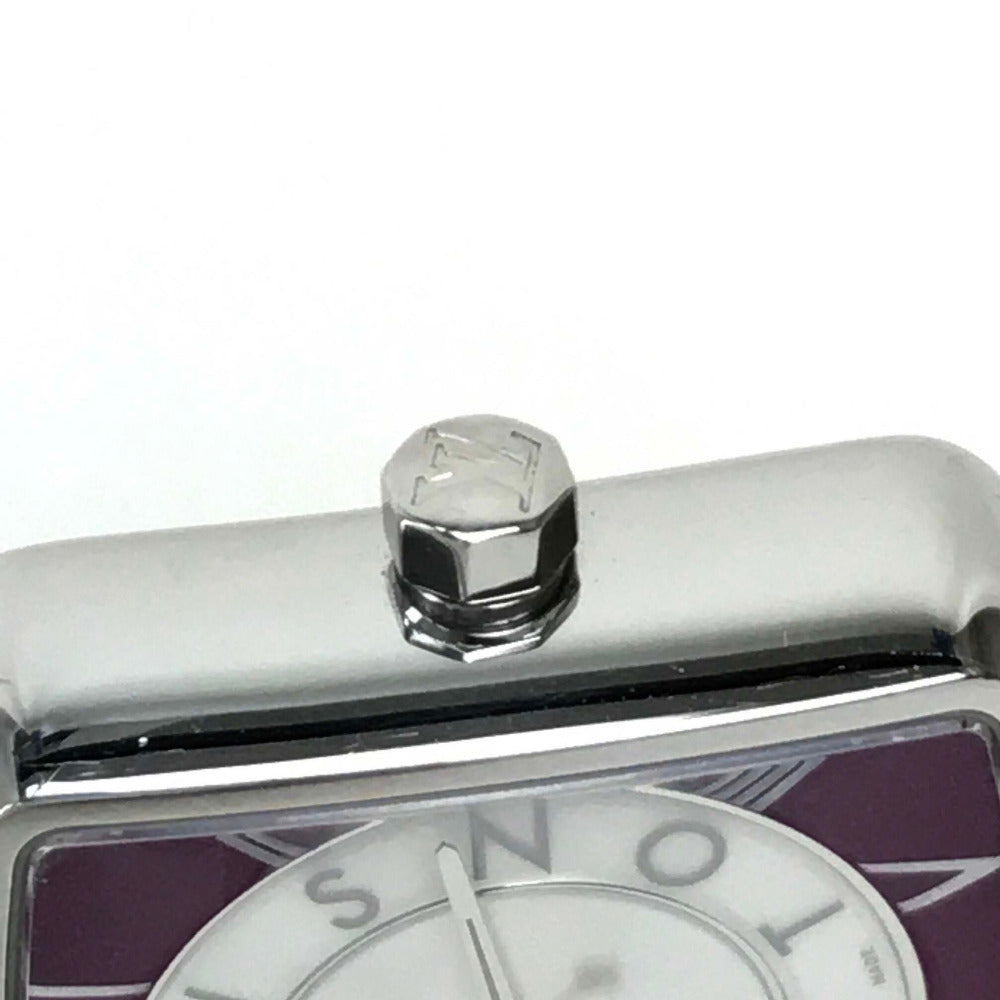 LOUIS VUITTON Watches Quartz Q221J Stainless Steel Silver magic speedy Silver dial Women Used Authentic