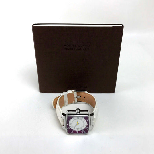 LOUIS VUITTON Watches Quartz Q221J Stainless Steel Silver magic speedy Silver dial Women Used Authentic