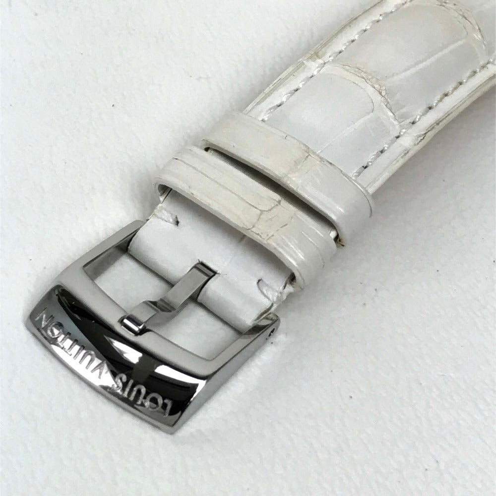 LOUIS VUITTON Watches Quartz Q221J Stainless Steel Silver magic speedy Silver dial Women Used Authentic