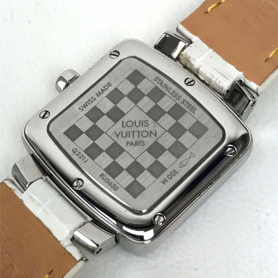 LOUIS VUITTON Watches Quartz Q221J Stainless Steel Silver magic speedy Silver dial Women Used Authentic