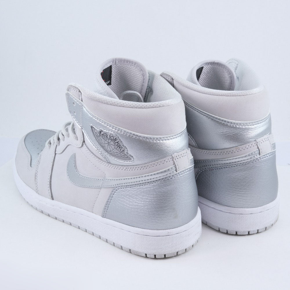 NIKE sneakers DC 1788 029 leather gray Air Jordan High Cut AIR JORDAN1 HIGH mens 44.5 Used Authentic