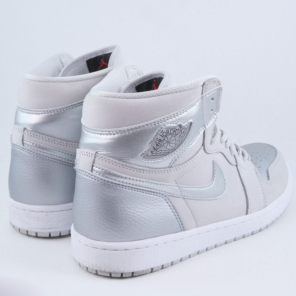 NIKE sneakers DC 1788 029 leather gray Air Jordan High Cut AIR JORDAN1 HIGH mens 44.5 Used Authentic