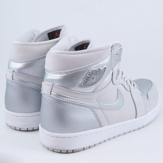 NIKE sneakers DC 1788 029 leather gray Air Jordan High Cut AIR JORDAN1 HIGH mens 44.5 Used Authentic