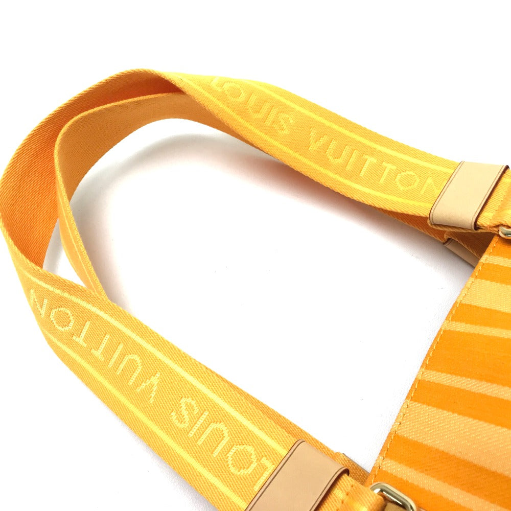LOUIS VUITTON Tote Bag M94145 canvas yellow plan soleil Hippo PM Women Used Authentic