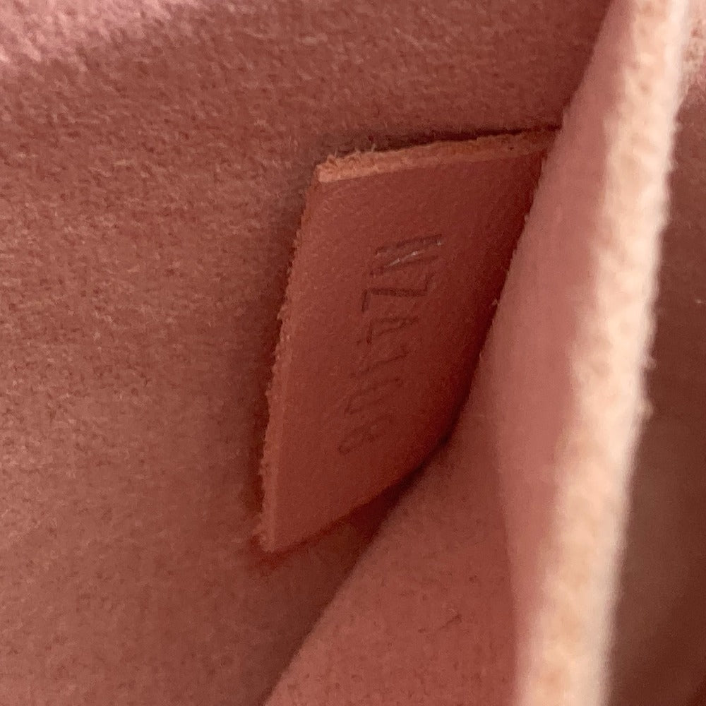 LOUIS VUITTON Shoulder Bag M51944 leather pink Crossbody New Wave Chain Bag MM Women Used Authentic
