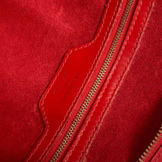 LOUIS VUITTON Shoulder Bag M52267 Epi Leather Red Epi Sunjack shopping Women Used Authentic