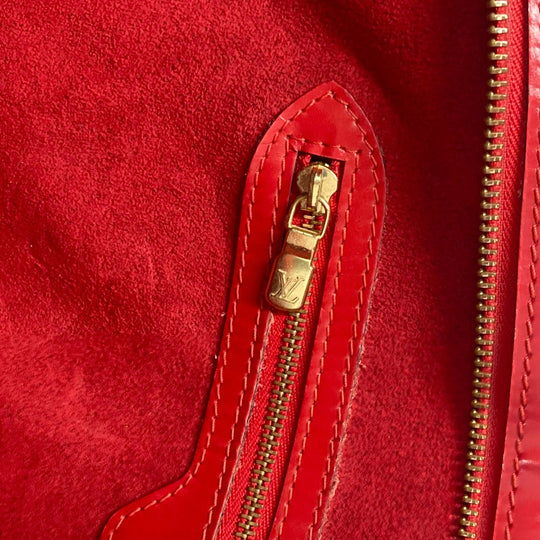 LOUIS VUITTON Shoulder Bag M52267 Epi Leather Red Epi Sunjack shopping Women Used Authentic