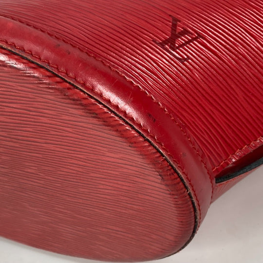 LOUIS VUITTON Shoulder Bag M52267 Epi Leather Red Epi Sunjack shopping Women Used Authentic