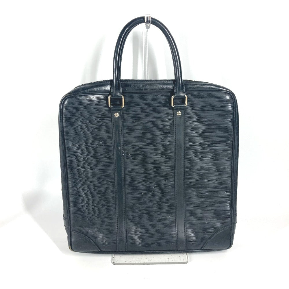 LOUIS VUITTON Tote Bag M59122 Epi Leather black Epi Vivienne MM mens Used Authentic