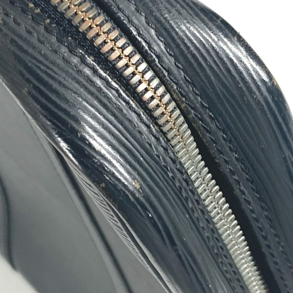 LOUIS VUITTON Tote Bag M59122 Epi Leather black Epi Vivienne MM mens Used Authentic