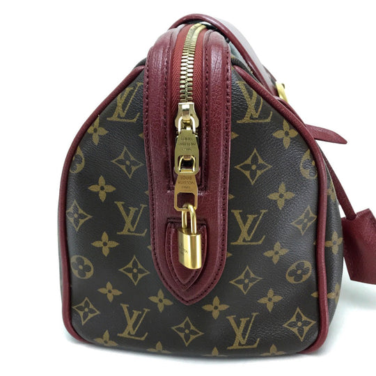 LOUIS VUITTON Handbag M40802 Monogram canvas Dark brown Monogram golden arrow speedy Women Used Authentic