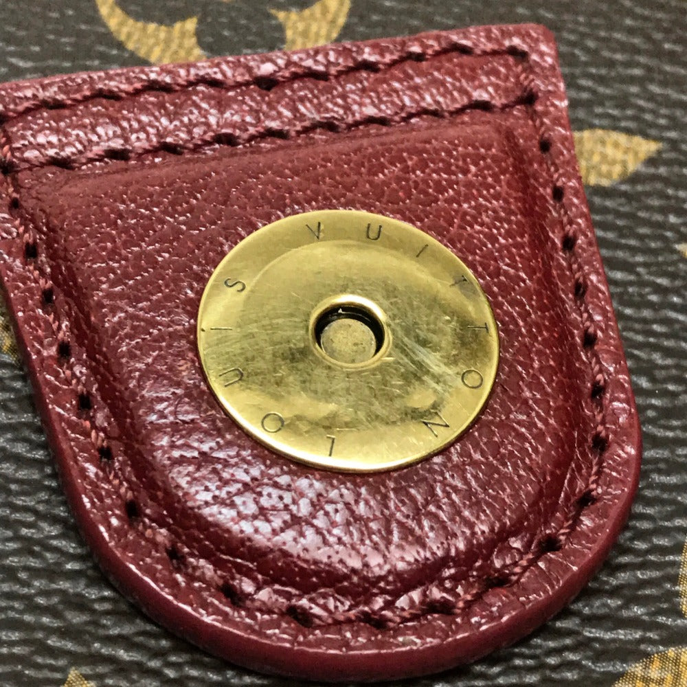 LOUIS VUITTON Handbag M40802 Monogram canvas Dark brown Monogram golden arrow speedy Women Used Authentic