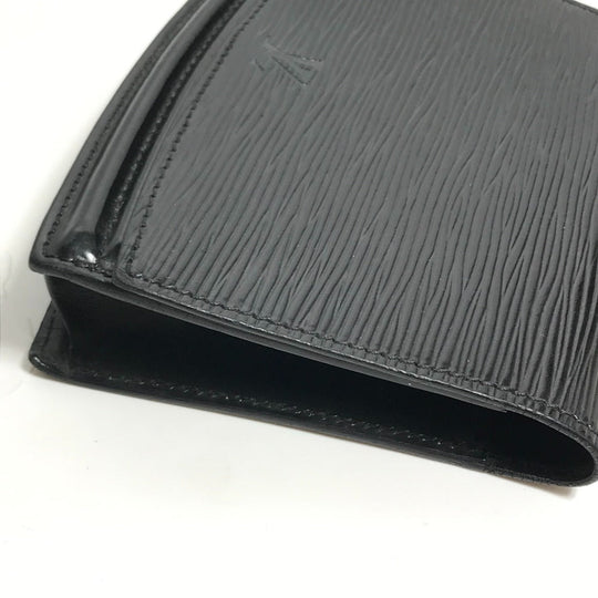 LOUIS VUITTON Pouch M52602 Epi Leather black Epi Tilsitt