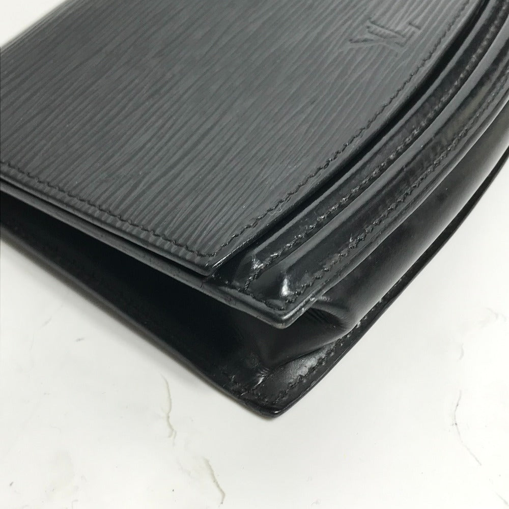 LOUIS VUITTON Pouch M52602 Epi Leather black Epi Tilsitt