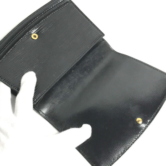 LOUIS VUITTON Pouch M52602 Epi Leather black Epi Tilsitt