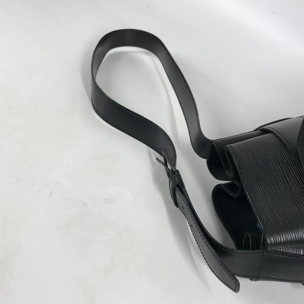 LOUIS VUITTON Shoulder Bag M80157 Epi Leather black Epi Sac De Paul PM Women Used Authentic