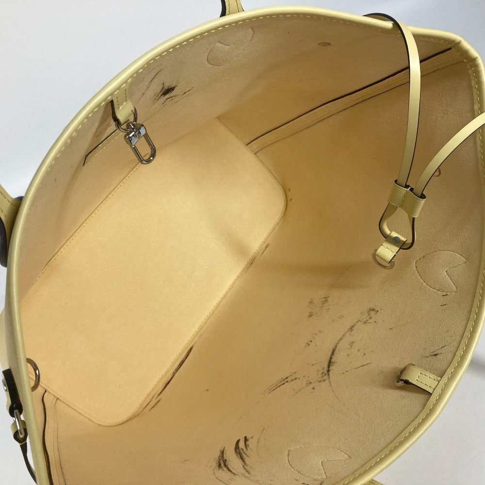 LOUIS VUITTON Tote Bag M41092 Epi Leather yellow Epi Neverfull MM Women Used Authentic