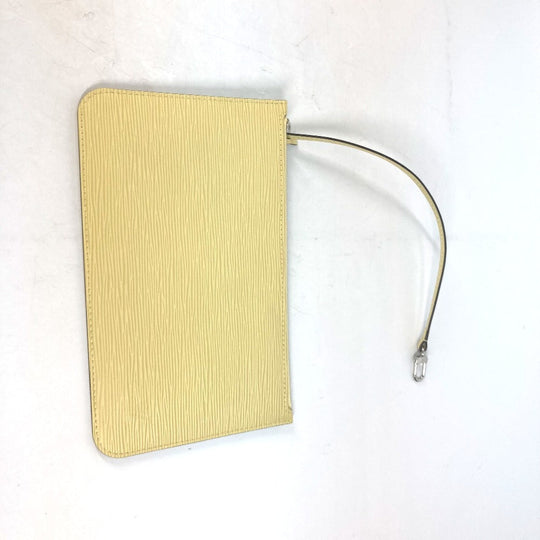 LOUIS VUITTON Tote Bag M41092 Epi Leather yellow Epi Neverfull MM Women Used Authentic