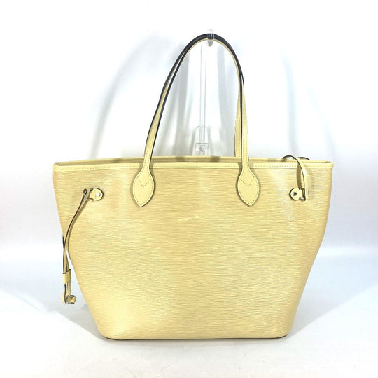 LOUIS VUITTON Tote Bag M41092 Epi Leather yellow Epi Neverfull MM Women Used Authentic