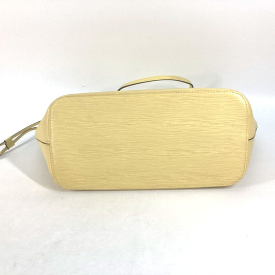 LOUIS VUITTON Tote Bag M41092 Epi Leather yellow Epi Neverfull MM Women Used Authentic