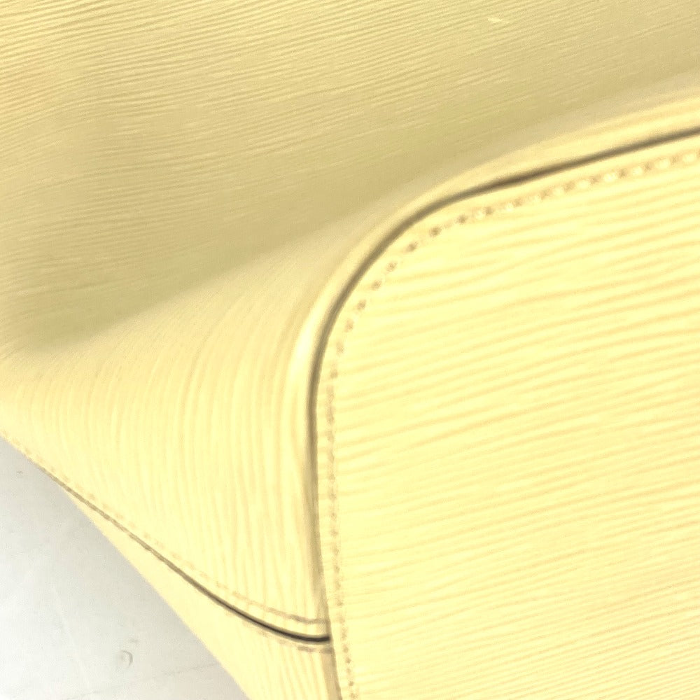 LOUIS VUITTON Tote Bag M41092 Epi Leather yellow Epi Neverfull MM Women Used Authentic