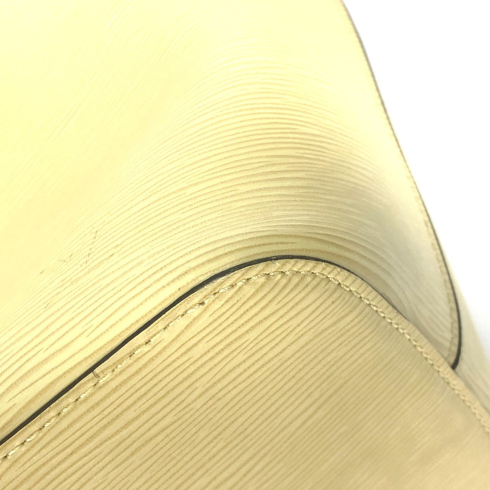 LOUIS VUITTON Tote Bag M41092 Epi Leather yellow Epi Neverfull MM Women Used Authentic