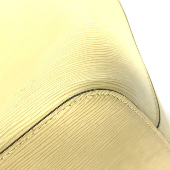 LOUIS VUITTON Tote Bag M41092 Epi Leather yellow Epi Neverfull MM Women Used Authentic