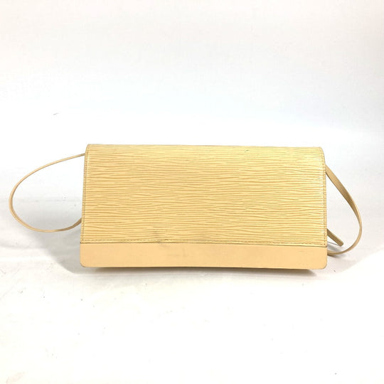 LOUIS VUITTON Shoulder Bag M5273A Epi Leather yellow Epi Honfleur Women Used Authentic