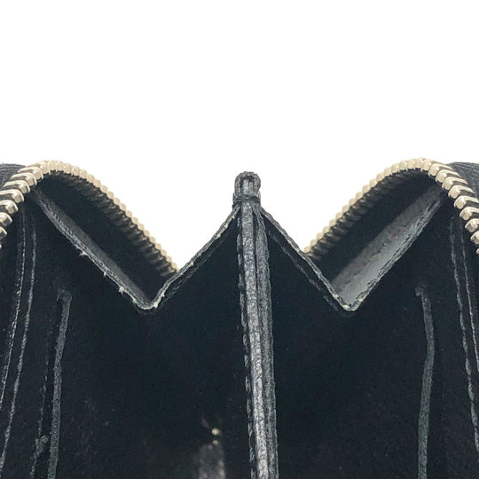 LOUIS VUITTON Coin case N41687 Damier Grafitto Canvas black Damier Grafitte Christopher Nemeth Zippy mens Used Authentic