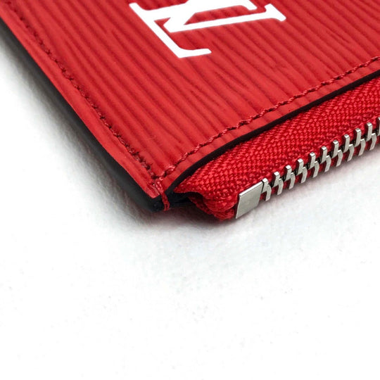 LOUIS VUITTON Clutch bag M67722 Epi Leather Red Louis Vuitton x Supreme Epi Pochette Joule GM unisex(Unisex) Used Authentic