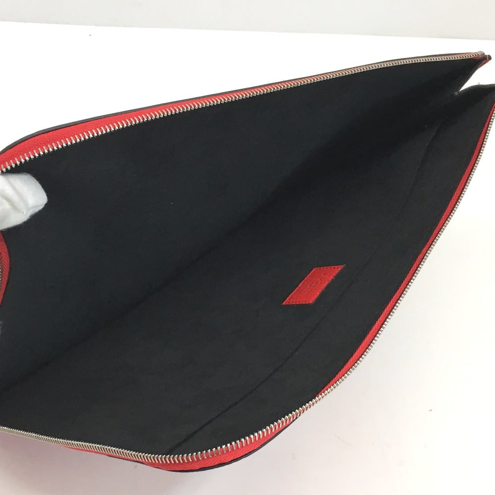 LOUIS VUITTON Clutch bag M67722 Epi Leather Red Louis Vuitton x Supreme Epi Pochette Joule GM unisex(Unisex) Used Authentic