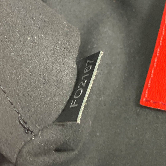 LOUIS VUITTON Shoulder Bag M53417 Epi-electric leather Red Epi DanubePM Shoulder Bag mens Used Authentic