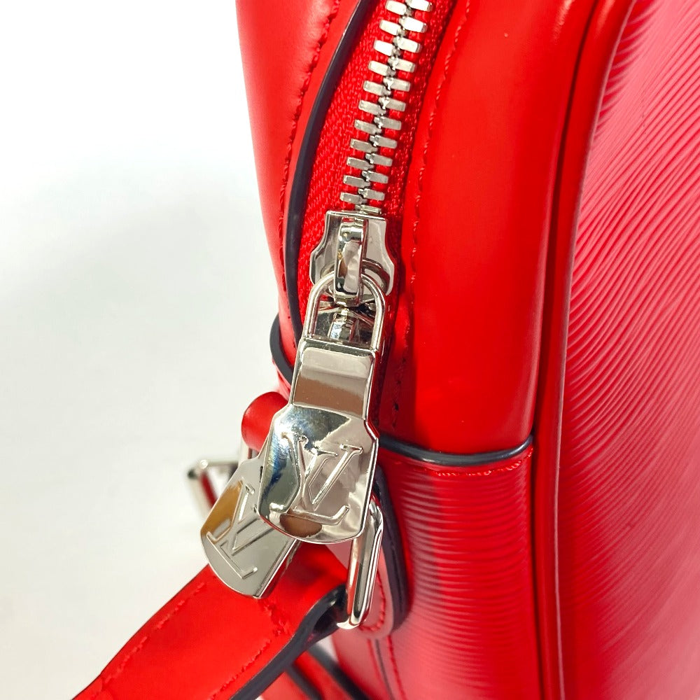 LOUIS VUITTON Shoulder Bag M53417 Epi-electric leather Red Epi DanubePM Shoulder Bag mens Used Authentic
